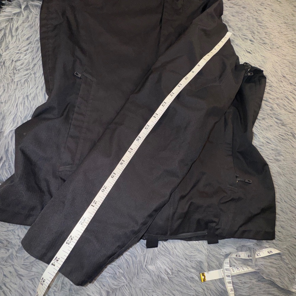 Patagonia H2No Black Waterproof SoftShell Jacket Womens Small Ski Snowboard Coat - Picture 7 of 13